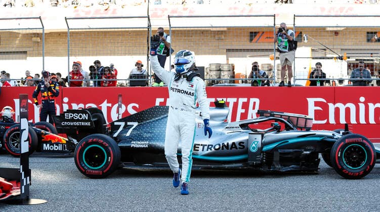 Motorsports: FIA Formula One World Championship, WM, Weltmeisterschaft 2019, Grand Prix of United States, 77 Valtteri Bottas (FIN, Mercedes AMG Petronas Motorsport), Austin United States of America