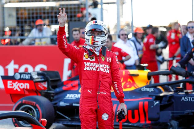 Motorsports: FIA Formula One World Championship, WM, Weltmeisterschaft 2019, Grand Prix of United States, 5 Sebastian Vettel (GER, Scuderia Ferrari Mission Winnow), Austin United States of America