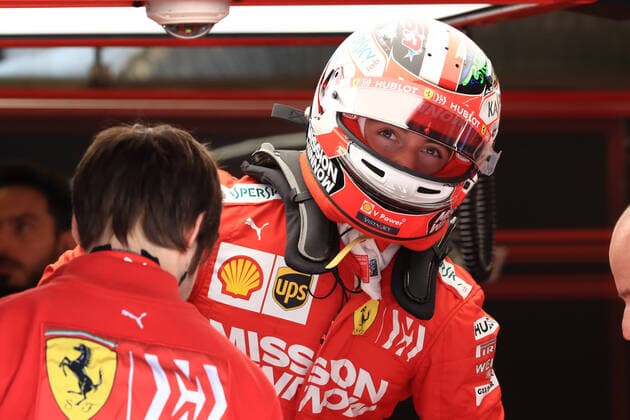 2nd November 2019; Circuit of the Americas, Austin, Texas, United States of America; Formula 1 United Sates Grand Prix, qualifying day; Scuderia Ferrari, Charles Leclerc - Editorial Use  ActionPlus12183778 LeannexBoon