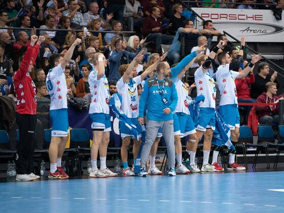 TVB Stuttgart vs. SG Flensburg Handewitt, 1 Bundesliga, Handball, Men, 02 11 2019 TVB Stuttgart vs. SG Flensburg Handewitt, 1 Bundesliga, Handball, Men, 02 11 2019 Stuttgart Copyright: xEibner-Pressefotox EP_mst