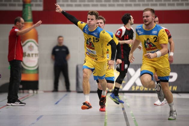 Paul Kaletsch HSG Konstanz 15 GER, Handball, 2 Bundesliga, TuS N Luebbecke vs. HSG Konstanz, 02 11 2019 Luebbecke Copyright: xStrohdiekx Eibner-Pressefotox EP_jsk