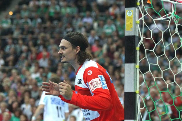 SC DHfK Leipzig vs. SC Magdeburg, Liqui Moly HBL, 03 11 19 Handball, 1 Bundesliga, Season 2019 2020, 11 Matchday SC DHfK Leipzig vs. SC Magdeburg on 03 11 19 in the Quarterback Immobilien Arena Leipzig In the picture Goalkeeper Jannick GREEN 16, SC Magdeburg Copyright: xBEAUTIFULxSPORTS JanxKaeferx