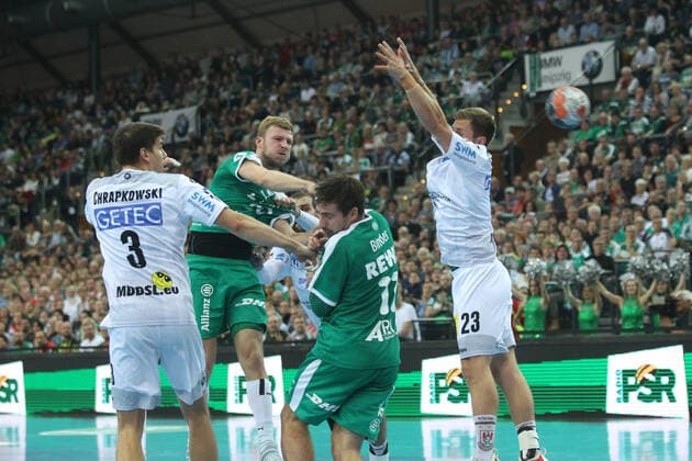 SC DHfK Leipzig vs. SC Magdeburg, Liqui Moly HBL, 03 11 19 Handball, 1 Bundesliga, Season 2019 2020, 11 Matchday SC DHfK Leipzig vs. SC Magdeburg on 03 11 19 in the Quarterback Immobilien Arena Leipzig In the picture Litter by Philipp WEBER 20, SC DHfK Leipzig Copyright: xBEAUTIFULxSPORTS JanxKaeferx