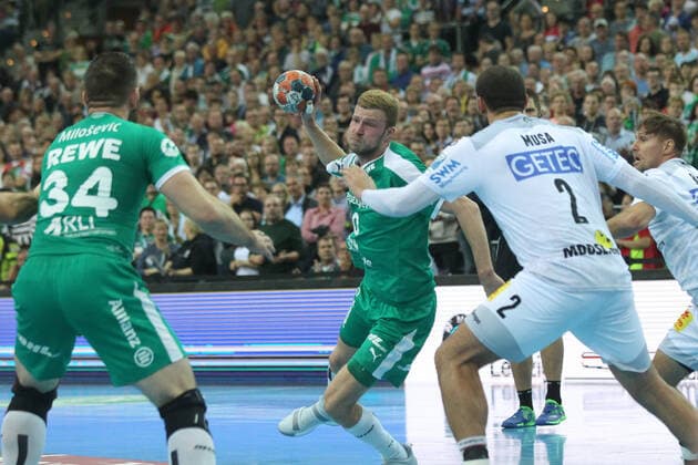 SC DHfK Leipzig vs. SC Magdeburg, Liqui Moly HBL, 03 11 19 Handball, 1 Bundesliga, Season 2019 2020, 11 Matchday SC DHfK Leipzig vs. SC Magdeburg on 03 11 19 in the Quarterback Real Estate Arena Leipzig Im Bild Philipp WEBER 20, SC DHfK Leipzig Copyright: xBEAUTIFULxSPORTS JanxKaeferx