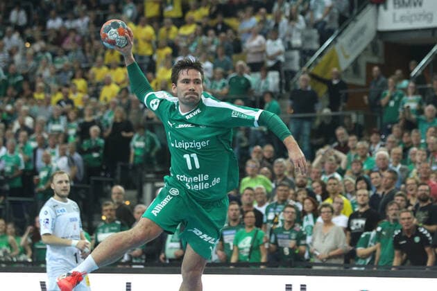 SC DHfK Leipzig vs. SC Magdeburg, Liqui Moly HBL, 03 11 19 Handball, 1 Bundesliga, Season 2019 2020, 11 Matchday SC DHfK Leipzig vs. SC Magdeburg on 03 11 19 in the Quarterback Immobilien Arena Leipzig Im Bild Lukas BINDER 11, SC DHfK Leipzig Copyright: xBEAUTIFULxSPORTS JanxKaeferx