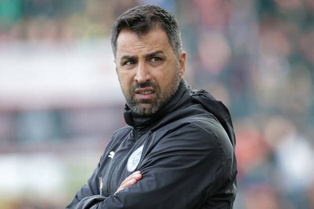 16 Matchday 19 20 Football Regionalliga West Rot Weiss Essen Sportfreunde Lotte on 02 11 2019 at the Essen stadium in Essen Ismail Atalan Trainer Sportfreunde Lotte
