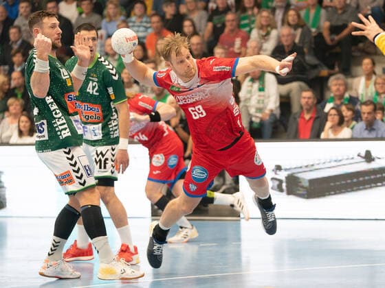 Christian Klimek TBV Lemgo 69 , Frisch Auf Göppingen vs. TBV Lemgo Lippe, 1 Bundesliga, Handball, Men, 03 11 2019 Frisch Auf Göppingen vs. TBV Lemgo Lippe, 1 Bundesliga, Handball, Men, 03 11 2019 Göppingen Copyright: xEibner-Pressefoto MichaelxSchmidx FAG
