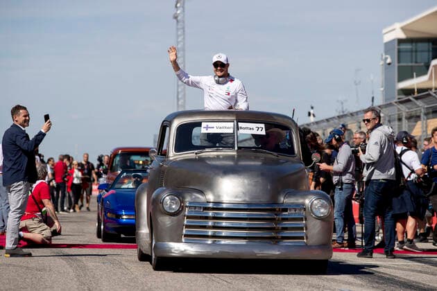 Motorsports: FIA Formula One World Championship, WM, Weltmeisterschaft 2019, Grand Prix of United States, 77 Valtteri Bottas (FIN, Mercedes AMG Petronas Motorsport), Austin United States of America