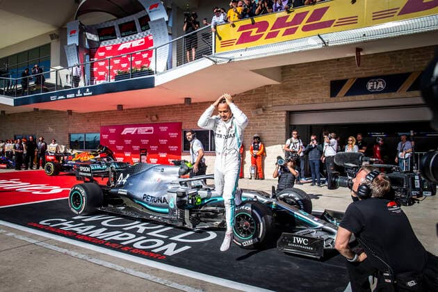 Motorsports: FIA Formula One World Championship, WM, Weltmeisterschaft 2019, Grand Prix of United States, 44 Lewis Hamilton (GBR, Mercedes AMG Petronas Motorsport), Austin United States of America