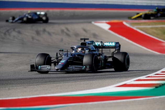 Motorsports: FIA Formula One World Championship, WM, Weltmeisterschaft 2019, Grand Prix of United States, 44 Lewis Hamilton (GBR, Mercedes AMG Petronas Motorsport), Austin United States of America