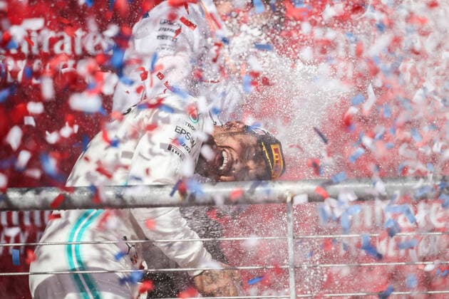 Motorsports: FIA Formula One World Championship, WM, Weltmeisterschaft 2019, Grand Prix of United States, 44 Lewis Hamilton (GBR, Mercedes AMG Petronas Motorsport), Austin United States of America