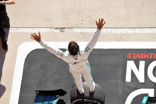 Austin, USA, 03 11 2019, Formula 1, Formula 1, United States Grand Prix, Lewis Hamilton GB 44 , Mercedes AMG Petronas Motorsport has become world champion for the sixth time , The race won Valtteri Bottas FIN 77 , Mercedes AMG Petronas Motorsport Austin Circuit of The Americas USA eu images 09 506 043077 eu-images-506