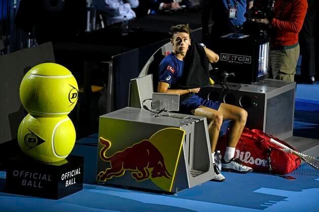 IPP20191105 Tennis: Next Gen ATP, Tennis Herren Finals, alex de minaur (aus) (Verwendung nur in Deutschland - GERMANY ONLY) *** IPP20191105 Tennis Next Gen ATP Finals, alex de minaur from use only in Germany GERMANY ONLY 