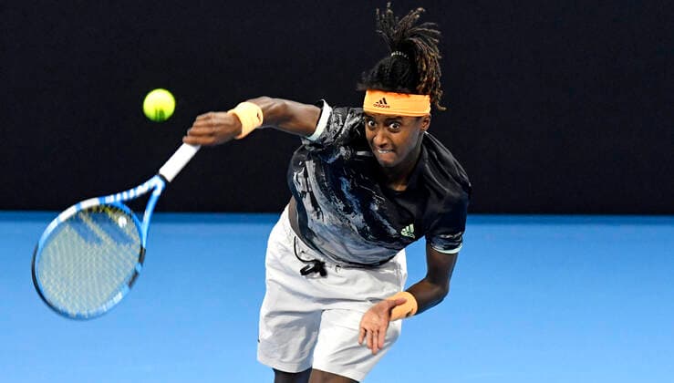 IPP20191105 Tennis: Next Gen ATP, Tennis Herren Finals, mikael ymer (swe) (Verwendung nur in Deutschland - GERMANY ONLY) *** IPP20191105 Tennis Next Gen ATP Finals, mikael ymer swe Use only in Germany GERMANY ONLY 