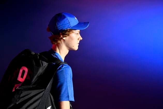 IPP20191105 Tennis: Next Gen ATP, Tennis Herren Finals, jannik sinner (ita) (Verwendung nur in Deutschland - GERMANY ONLY) *** IPP20191105 Tennis Next Gen ATP Finals, jannik sinner ita use only in Germany GERMANY ONLY 