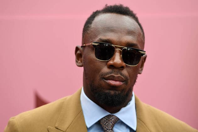 RACING OAKS DAY COLOUR, Usain Bolt is seen in the Mumm marquee during Oaks Day at Flemington Racecourse in Melbourne, Thursday, November 7, 2019. ( NO ARCHIVING, EDITORIAL USE ONLY, NO USE IN BOOKS WITHOUT CONSENT MELBOURNE VIC AUSTRALIA  Copyright: xJAMESxROSSx 20191107001431273923