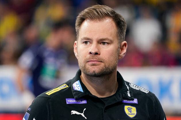 Kristjan Andresson Trainer, Head Coach, RNL , single picture, action, action, portrait, portrait, 07 11 2019, Mannheim Germany , Handball, Bundesliga, Rhein Neckar Löwen THW Kiel xozx