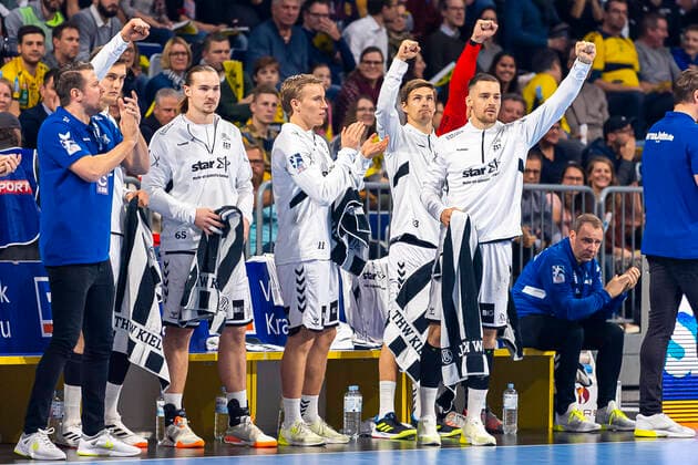 Mannheim, Germany 07 November 2019 HBL 19 20 Rhein Neckar Löwen vs THW Kiel Mannheim SAP Arena Baden Württemberg Germany