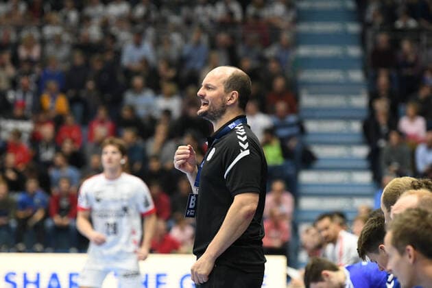 Torge Greve Trainer VfL Gummersbach , VfL Gummersbach TuS Ferndorf, Men, 2 League, Liqui Moly Handball Bundesliga, 11 Matchday, 07 11 2019, VfL Gummersbach TuS Ferndorf, Handball, Liqui Moly 2 Handball Bundesliga, Men, 2019 20 Gummersbach Copyright: xAugstx xEibner-Pressefotox EP_jat