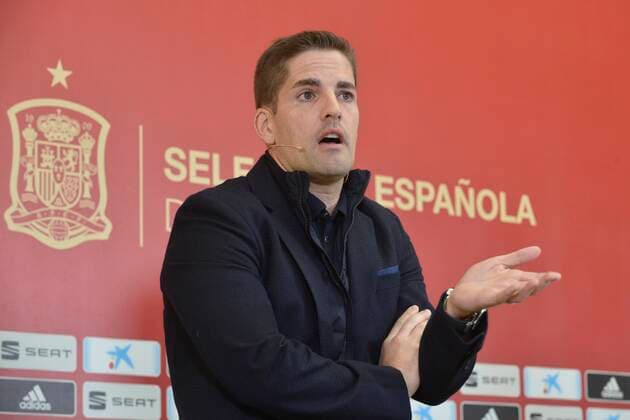 ROBERT MORENO DURING PRESS CONFERENCE FOR EURO CLASIFICATION 2020 FRIDAY, 8 NOVEMBER 2019 Cordon Press  xJOAQUINxCORCHEROxARCOSx xFUTBOLx19 20x