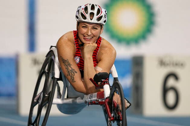 Bilder des Jahres 2019, Sport 11 November Sport Themen der Woche KW45 Sport Bilder des Tages Dubai 2019 World Para Athletics Championships; United Arab Emirates, 08.11.2019 Hamide Dogangun (TUR T53) waehrend der World Para Athletics Championships am 08.11.2019 im Club for People of Determination in Dubai (Vereinigte Arabische Emirate). *** Dubai 2019 World Para Athletics Championships United Arab Emirates, 08 11 2019 Hamide Dogangun TUR T53 during the World Para Athletics Championships on 08 11 2019 at the Club for People of Determination in Dubai United Arab Emirates Copyright: xBEAUTIFULxSPORTS AxelxKohringx