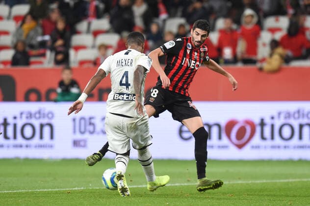 08 PIERRE LEES MELOU (NICE) FOOTBALL : Nice vs Bordeaux - Ligue 1 Conforama - 08 11 2019 FEP Panoramic 