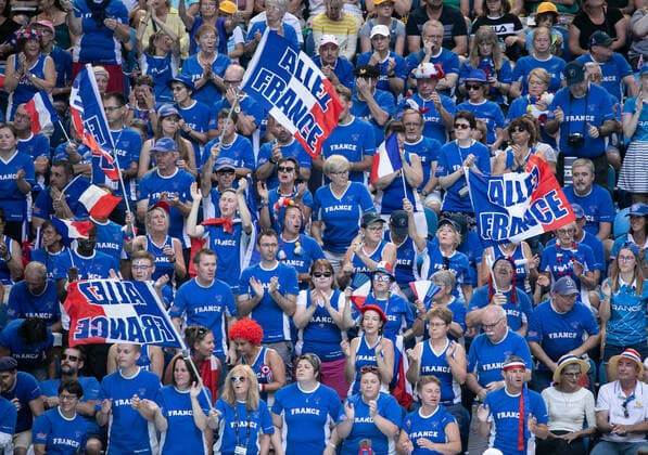 TENNIS FED CUP FINAL, Fans during day 1 of the Fed Cup Final tennis competition at RAC Arena in Perth, Saturday, November 9, 2019. ( NO ARCHIVING, EDITORIAL USE ONLY, NO USE IN BOOKS WITHOUT CONSENT PERTH WA AUSTRALIA  Copyright: xFIONAxHAMILTONx 20191109001431664956