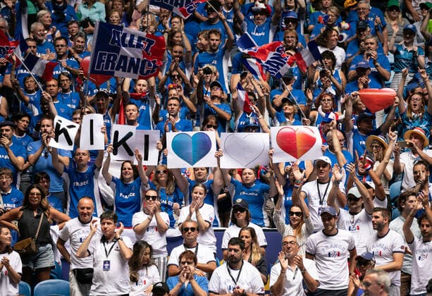 TENNIS FED CUP FINAL, Fans during day 1 of the Fed Cup Final tennis competition at RAC Arena in Perth, Saturday, November 9, 2019. ( NO ARCHIVING, EDITORIAL USE ONLY, NO USE IN BOOKS WITHOUT CONSENT PERTH WA AUSTRALIA  Copyright: xFIONAxHAMILTONx 20191109001431673762