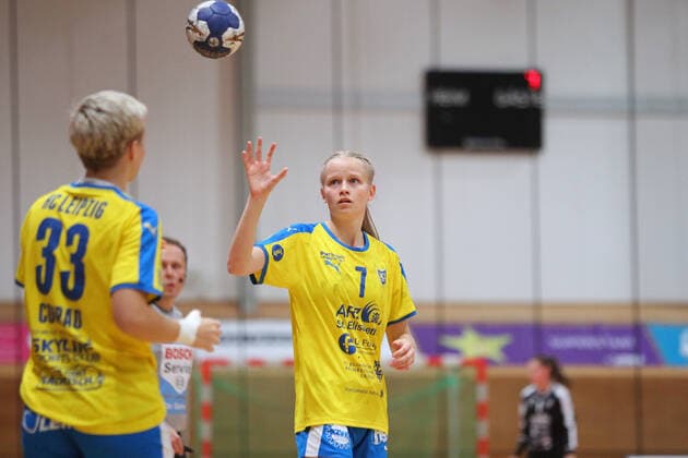 Handball, 2 HBF, HC Leipzig vs. HSG Freiburg, 09 11 19 Handball, 2 Bundesliga Women, HBF, Season 2019 2020, 8 Matchday HC Leipzig vs. HSG Freiburg on 09 11 19 in the Sporthalle Bruederstrasse Leipzig In the picture Julia WEISE 7, HC Leipzig Copyright: xBEAUTIFULxSPORTS JanxKaeferx