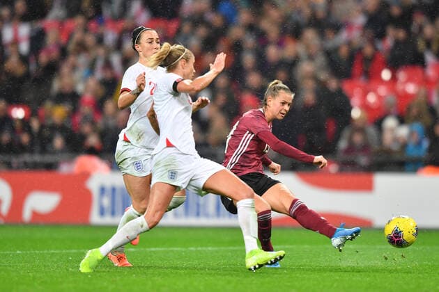 Klara Bühl Germany, DFB Women 19 meets at 1 2, 09 11 2019, London England , Football, Friendly match England Germany xmkx