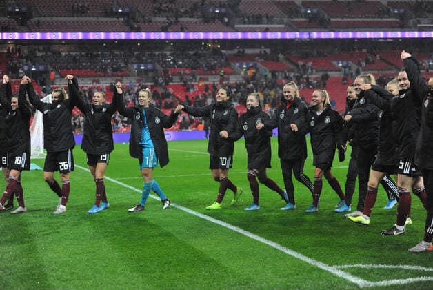 Football - 2019 2020 Women™s International Friendly, Länderspiel, Nationalmannschaft - England vs. Germany , at Wembley Stadium. COLORSPORT ANDREW COWIE 