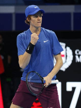 Tennis Milan, Final Next Gen ATP, Tennis Herren Finals, Jannik Sinner, November 9, 2019. Ph Felice Calabro (Felice Calabr? Fotogramma, Milan - 2019-11-09) p.s. la foto e utilizzabile nel rispetto del contesto in cui e stata scattata, e senza intento diffamatorio del decoro delle persone rappresentate  Copyright: xFelicexCalabr?x xFOTOGRAMMAx
