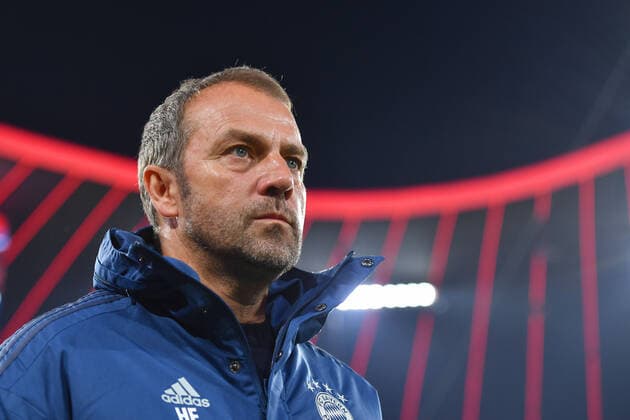 Hans Dieter Flick Hansi ,Coach Bayern Muenchen , single picture,cut single motive,portrait,portrait,portrait football 1 Bundesliga,11 matchday,matchday11, FC Bayern Muenchen M Borussia Dortmund DO 4 0, on 09 11 2019 in Muenchen A L L I A N Z A R E N A, DFL REGULATIONS PROHIBIT ANY USE OF PHOTOGRAPHS AS IMAGE SEQUENCES AND OR QUASI VIDEO