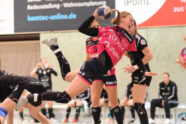 Tamara Haggerty TusSies Metzingen 55 TusSies Metzingen, handball, HBF, league game, 09 11 2019, photo TBaur Eibner TusSies Metzingen vs HSG Bad Wildungen Vipers Metzingen Copyright: xBaur xEibner-Pressefotox EP_Toba