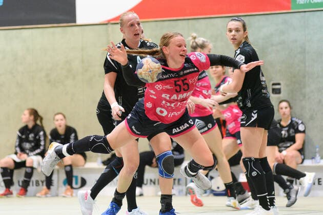 Tamara Haggerty TusSies Metzingen 55 TusSies Metzingen, handball, HBF, league game, 09 11 2019, photo TBaur Eibner TusSies Metzingen vs HSG Bad Wildungen Vipers Metzingen Copyright: xBaur xEibner-Pressefotox EP_Toba