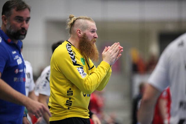 Vilius Rasimas EHV Aue 89 GER, Handball, 2 Bundesliga, ASV Hamm Westfalen vs. EHV Aue, 09 11 2019 Hamm Copyright: xStrohdiekx Eibner-Pressefotox EP_jsk