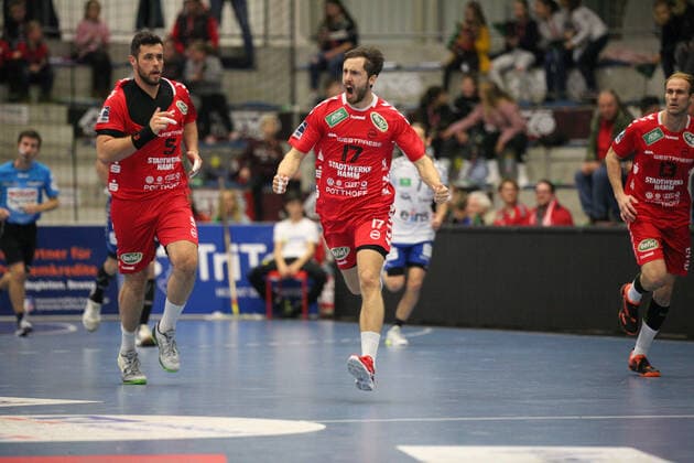Soeren Suedmeier ASV Hamm Westfalen 17 GER, Handball, 2 Bundesliga, ASV Hamm Westfalen against EHV Aue, 09 11 2019 Hamm Copyright: xStrohdiekx Eibner-Pressefotox EP_jsk