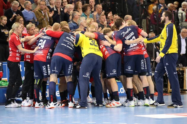 SG Flensburg Handewitt vs. Frisch auf Goeppingen, LIQUI MOLY Handball Bundesliga, 10 11 19 Flensburg SG Flensburg Handewitt Copyright: xBEAUTIFULxSPORTS MarioxM.xKobergx
