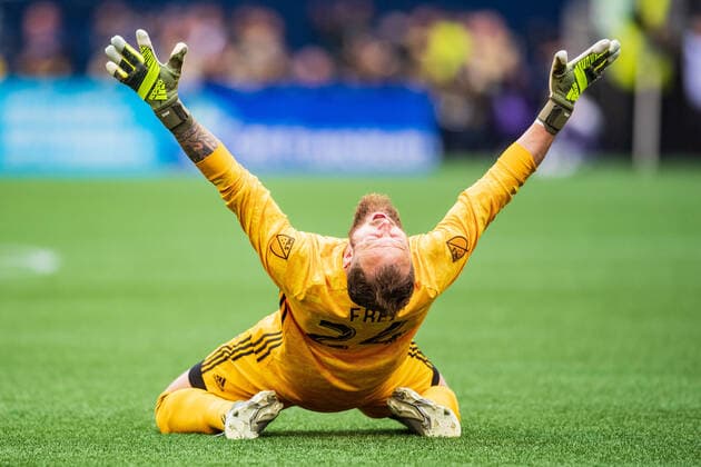 Bilder des Jahres 2019, Sport 11 November Sport Themen der Woche KW45 Sport Bilder des Tages Seattle Sounders goalkeeper Stefan Frei (24) during the MLS, Fussball Herren, USA Cup Championship game between the Seattle Sounders and Toronto FC at CenturyLink Field on Sunday November 10, 2019 in Seattle, WA. CSM MLS Soccer 2019: Toronto FC vs Seattle Sounders NOV 10 - ZUMAc04_ 20191110_zaf_c04_176 Copyright: xJacobxKupfermanx