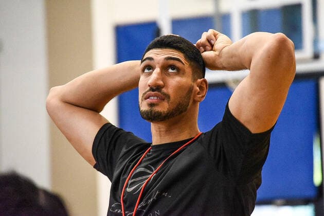 November 12, 2019, USA: Enes Kanter wants other NBA, Basketball Herren, USA players to follow his lead on doing summer youth basketball camps. USA News - November 12, 2019 - ZUMAm67_ 20191112_zaf_m67_003 Copyright: xJuliaxBonavitax
