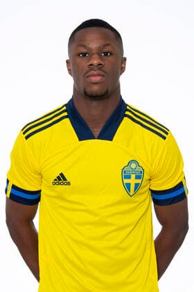 191112 Emmanuel Ekong in the P17 national team poses for portraits on November 12, 2019 in Stockholm,  Copyright: JESPERxZERMAN BB191112JZ010