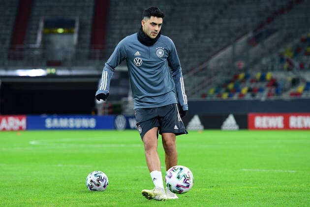 Football Training National Team on 12 11 2019 in the Merkur Spiel Arena in Düsseldorf Nadiem Amiri Germany DFB regulations prohibit any use of photographs as image sequences and or quasi video xRx