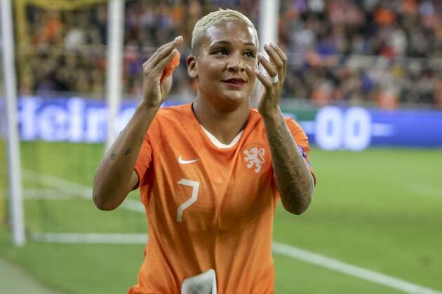 ARNHEM, 12-11-2019 ,Gelredome, Qualifying round - Group A, Netherlands - Slovenia (Women) , season 2019 2020, Netherlands player Shanice Van de Sanden during the match Netherlands - Slovenia (Women)  x5185733x Copyright: