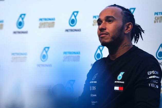 November 13, 2019, Sao Paulo, SP, Brazil: The six-times world champion of formula one LEWIS HAMILTON by Mercedes-AMG Petronas Motorsport team during a press conference, PK, Pressekonferenz in the city of the Sao Paulo. Lewis Hamilton press conference - ZUMAc168 20191113_zap_c168_003 Copyright: xMarceloxChellox