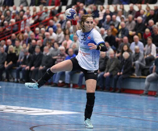 Lydia Jakubisova Thueringer HC 28 GER, Handball, 1 Bundesliga Women, HSG Blomberg Lippe against Thueringer HC, 13 11 2019 Blomberg Copyright: xStrohdiekx Eibner-Pressefotox EP_jsk