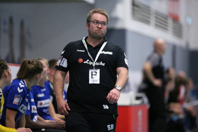 Steffen Birkner Coach HSG Blomberg Lippe GER, Handball, 1 Bundesliga Women, HSG Blomberg Lippe against Thueringer HC, 13 11 2019 Blomberg Copyright: xStrohdiekx Eibner-Pressefotox EP_jsk