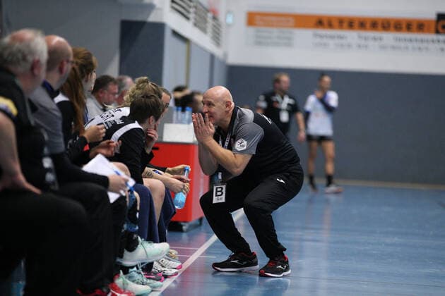 Herbert Mueller Coach Thueringer HC GER, Handball, 1 Bundesliga Women, HSG Blomberg Lippe against Thueringer HC, 13 11 2019 Blomberg Copyright: xStrohdiekx Eibner-Pressefotox EP_jsk