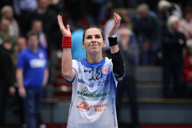 Iveta Koresova Thueringer HC 18 GER, Handball, 1 Bundesliga Women, HSG Blomberg Lippe vs. Thueringer HC, 13 11 2019 Blomberg Copyright: xStrohdiekx Eibner-Pressefotox EP_jsk