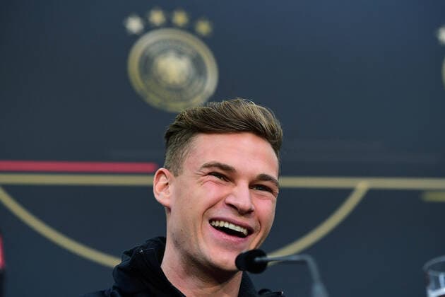 Football Press Conference National Team on 14 11 2019 at Radisson Blu Scandinavia in Düsseldorf Joshua Kimmich Germany DFB regulations prohibit any use of photographs as image sequences and or quasi video xRx