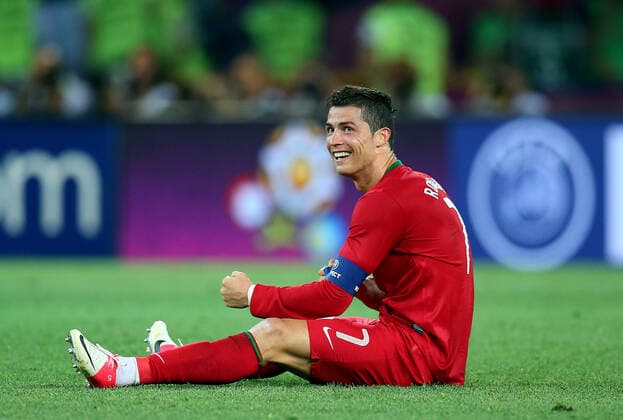 Cristiano Ronaldo On Final Whistle Portugal V Holland Euro 2012 Euro 2012 Portugal V Holland Metalist Stadium, Kharkiv, Ukraine 17 June 2012  Copyright: MaryxEvansxAllstarxStewartxKendall 12536561 editorial use only